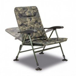 Solar Undercover Camo Recliner Chair шаранджийски стол
