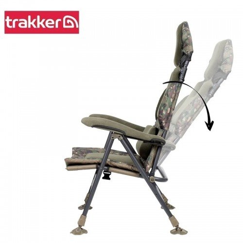 Шаранджийски стол Trakker Levelite Longback Camo Шаранджийски стол Trakker Levelite Longback Camo