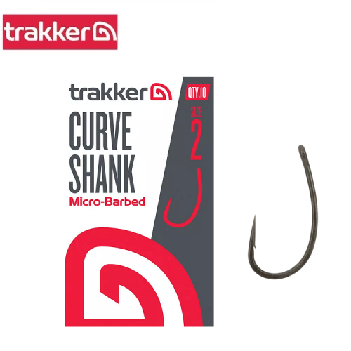 Шаранджийски куки Trakker Curve Shank Micro Barbed