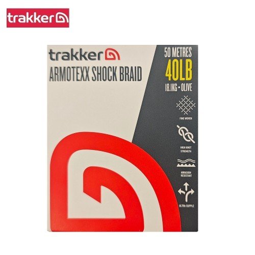 Плетен шок лидер Trakker Armotexx Shock Braid Плетен шок лидер Trakker Armotexx Shock Braid