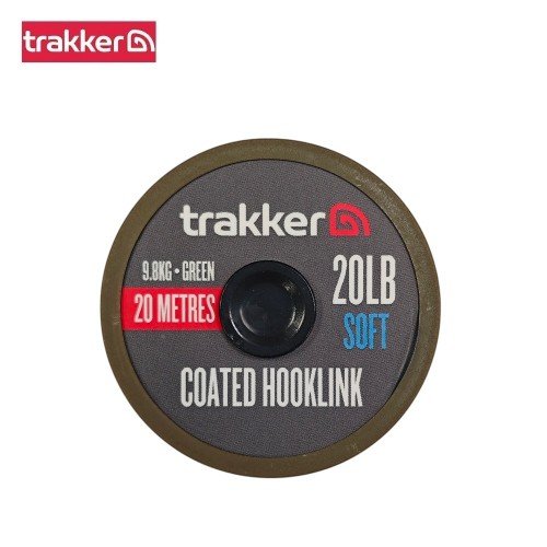 Повод с покритие Trakker Coated Hooklink Green 20м