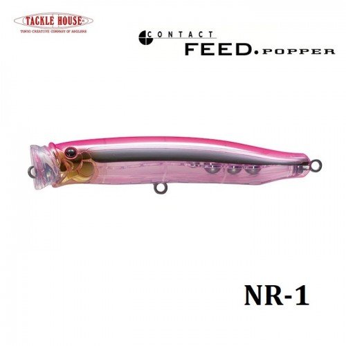 Попер Tackle House Contact Feed Popper 100мм