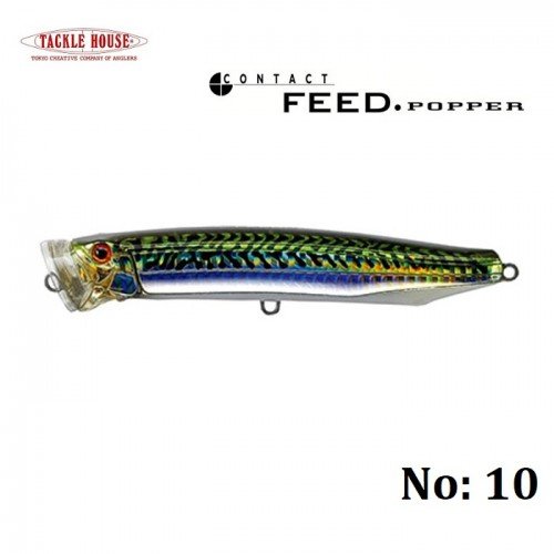 Попер Tackle House Contact Feed Popper 100мм
