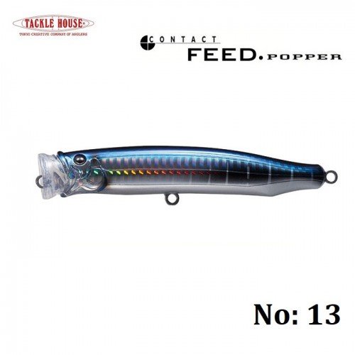 Попер Tackle House Contact Feed Popper 135мм