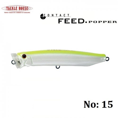 Попер Tackle House Contact Feed Popper 100мм
