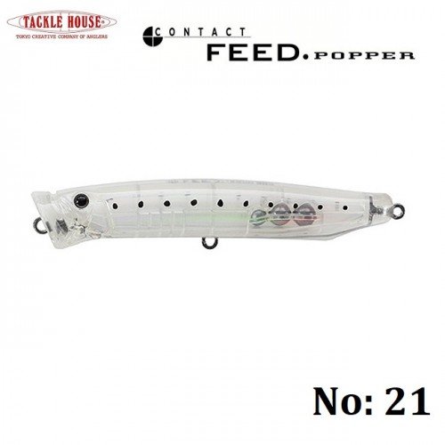 Попер Tackle House Contact Feed Popper 100мм