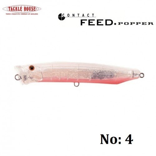 Попер Tackle House Contact Feed Popper 100мм