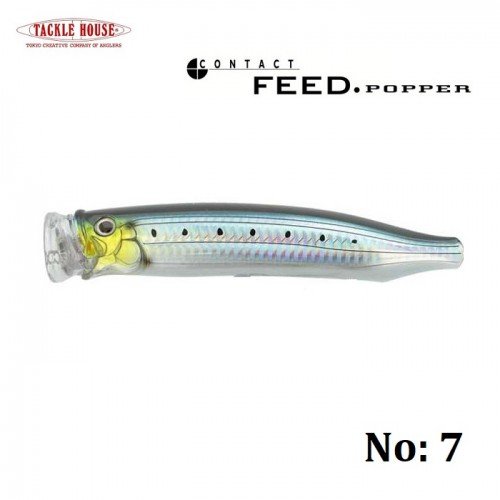 Попер Tackle House Contact Feed Popper 100мм
