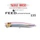 Попер Tackle House Contact Feed Popper 135мм
